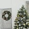 Deluxe 20-Inch Evergreen Pine Wreath, Handcrafted, Festive Holiday Décor, Ready to Hang, Home or Office Xmas Decoration